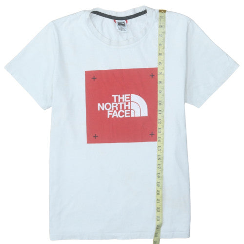 The North Face Womens White Short Sleeve Cotton T-Shirt M