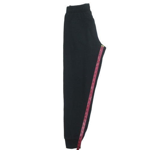 Puma Men's Black Jogger Sweatpants S Regular Fleece Activewear