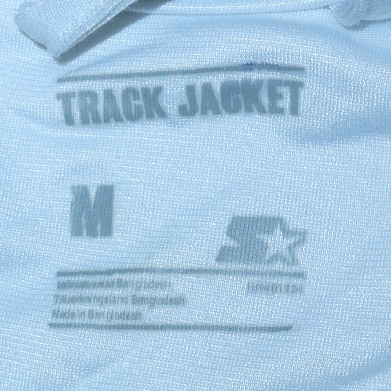 Starter Men's White Track Jacket M Regular Fit Full Zip Sports Top