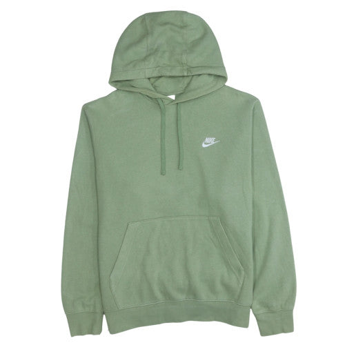Nike Men's Green Pullover Hoodie M Regular Fit Fleece
