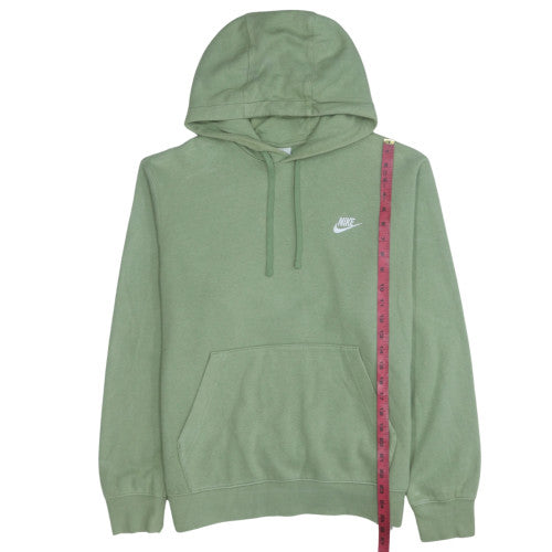 Nike Men's Green Pullover Hoodie M Regular Fit Fleece