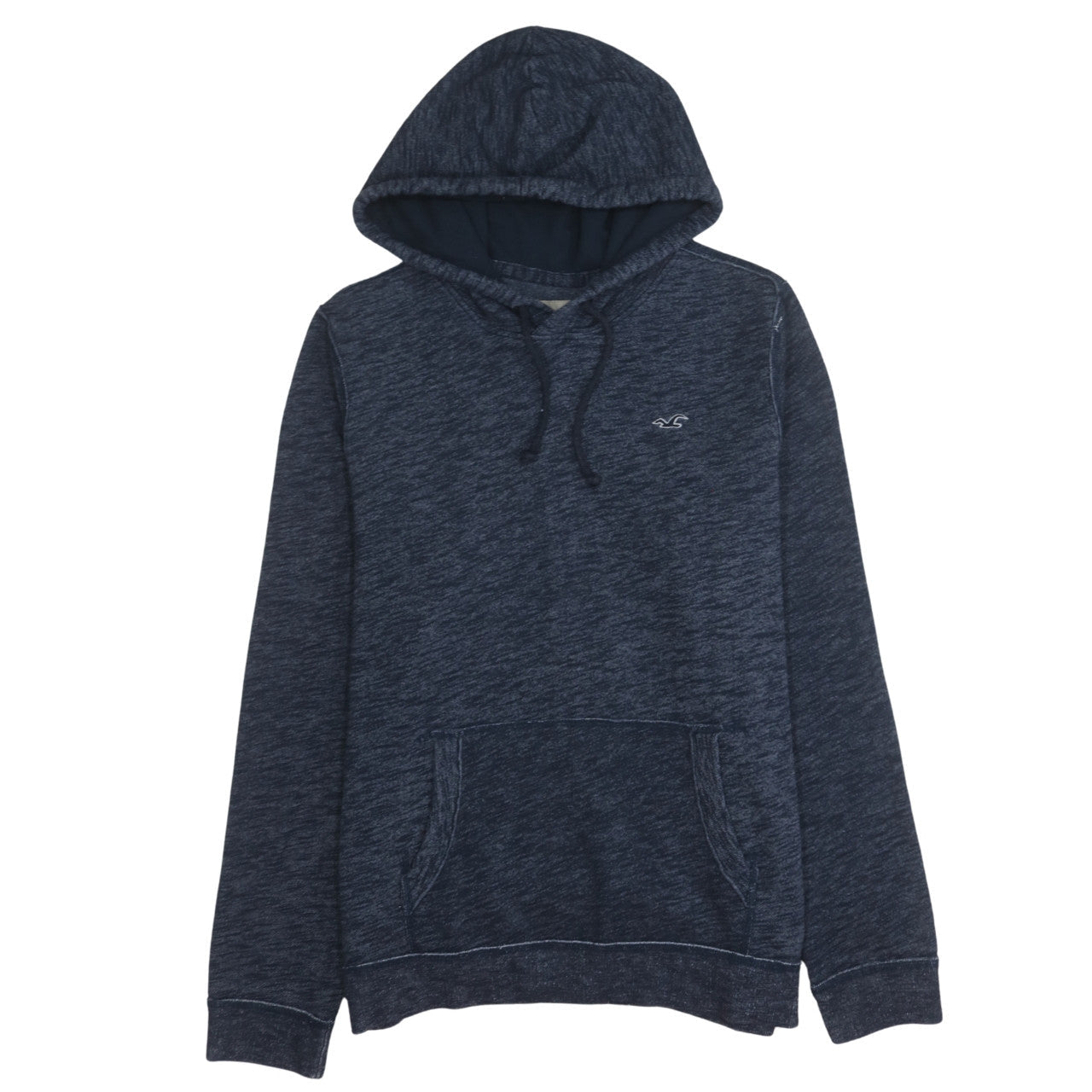 Hollister Mens Blue Pullover Hoodie XL Regular Fit Cotton Blend