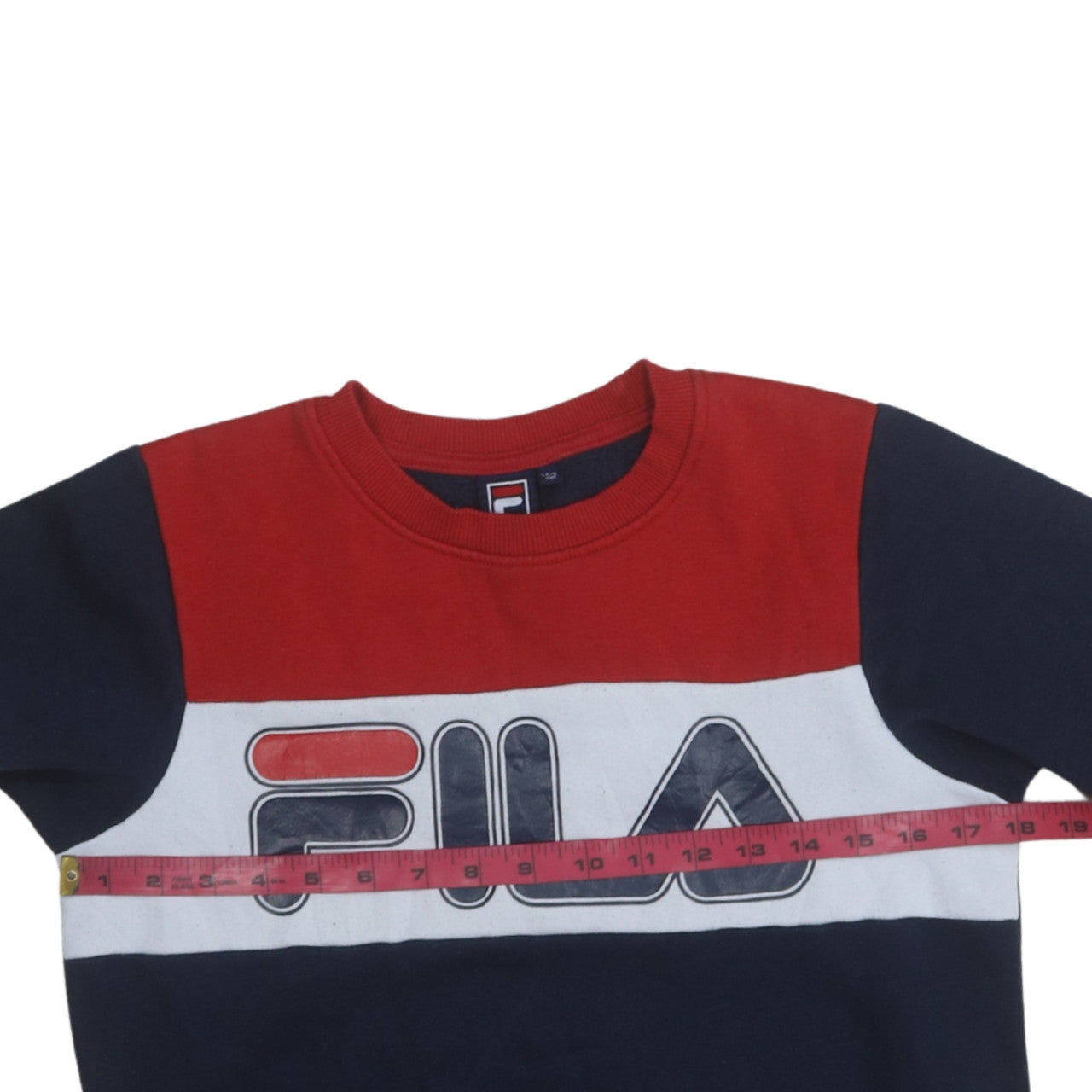 Fila Boys Multicoloured Pullover Sweatshirt 152cm Crew Neck Logo Design