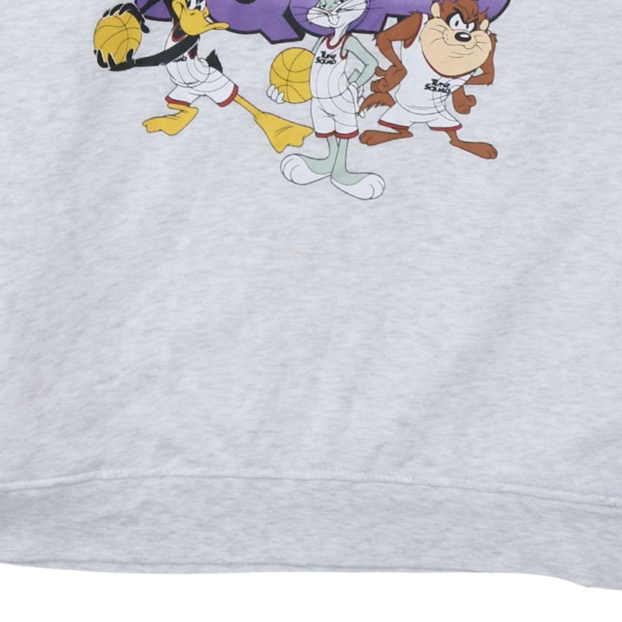 Primark Womens Grey Tune Squad Space Jam Hoodie Size 12/14 Pullover