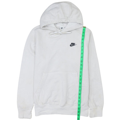 Nike Men’s White Pullover Hoodie Size S Fleece Sportswear