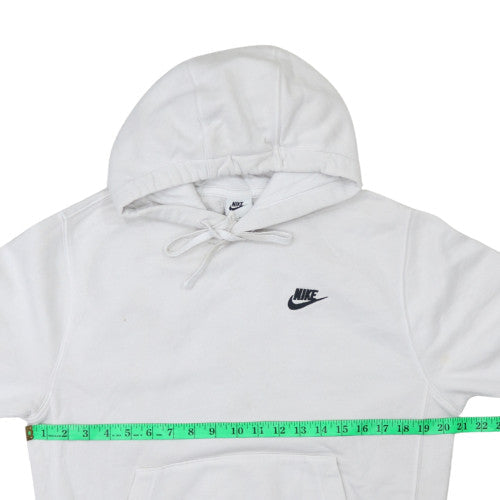 Nike Men’s White Pullover Hoodie Size S Fleece Sportswear