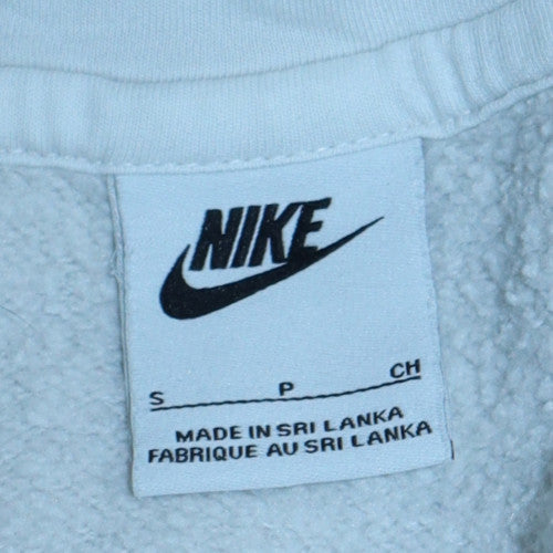 Nike Men’s White Pullover Hoodie Size S Fleece Sportswear
