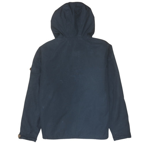 Dickies Men's Black Small Hooded Anorak Jacket with Camouflage Lining