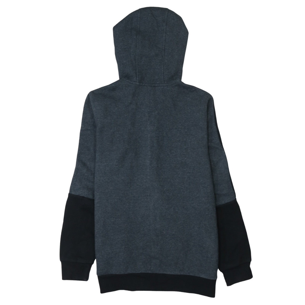 Adidas Boys Grey Black Full Zip Hoodie 13-14 Years Hooded Sweatshirt