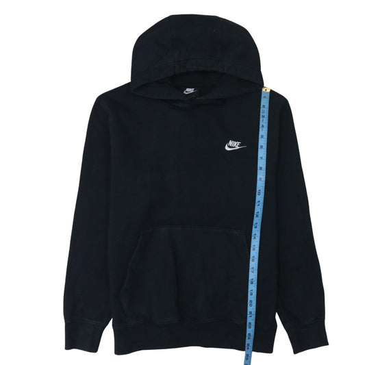 Nike Men’s Black Pullover Hoodie S Regular Fit Fleece Sportswear