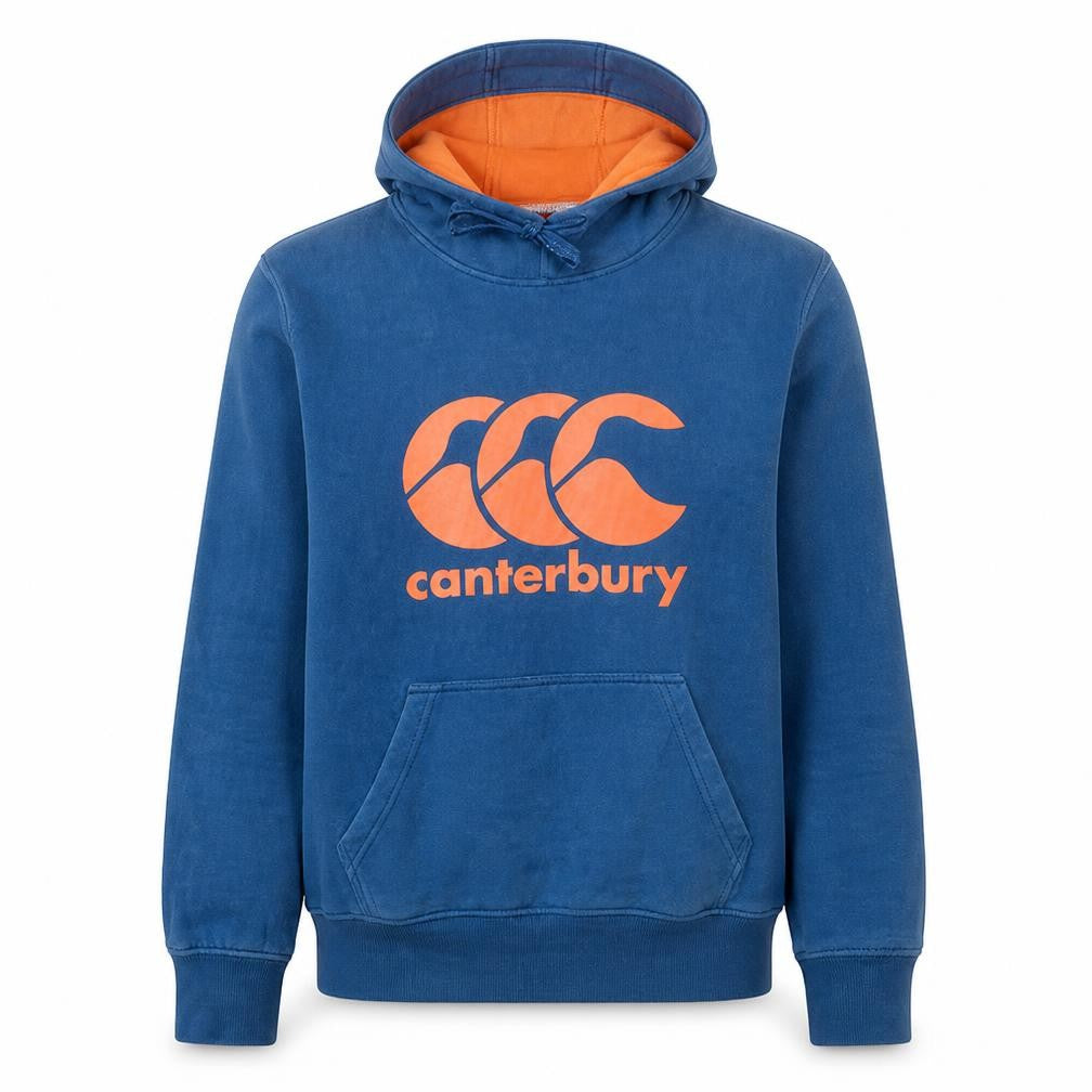 Canterbury Men’s Blue Pullover Hoodie S Sports Graphic Fleece