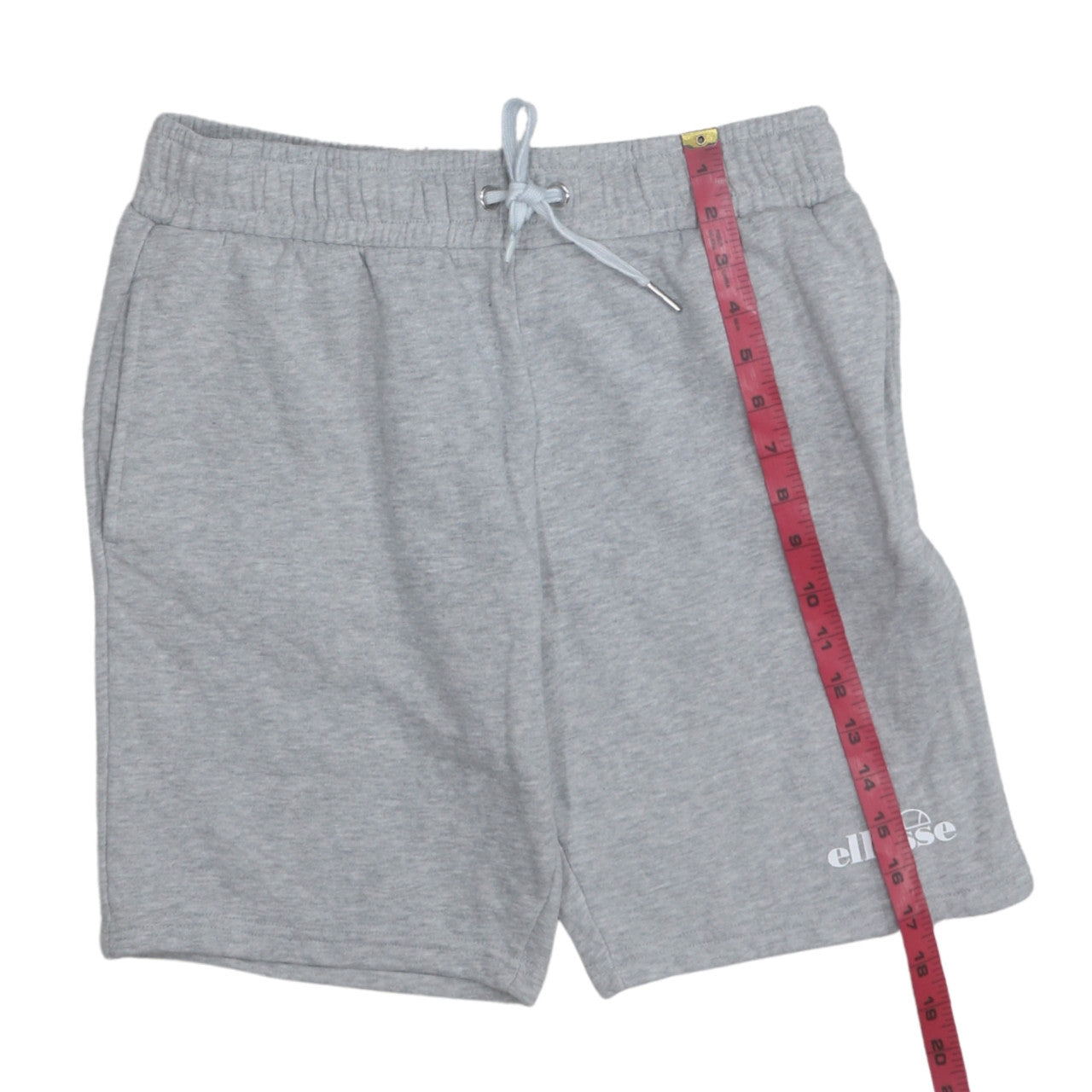 Ellesse Men's Grey Sweat Shorts Size S Elastic Waist Casual