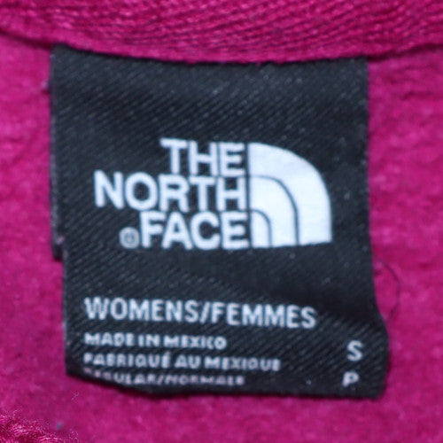 The North Face Womens Purple Pullover Hoodie Size S Cotton Blend