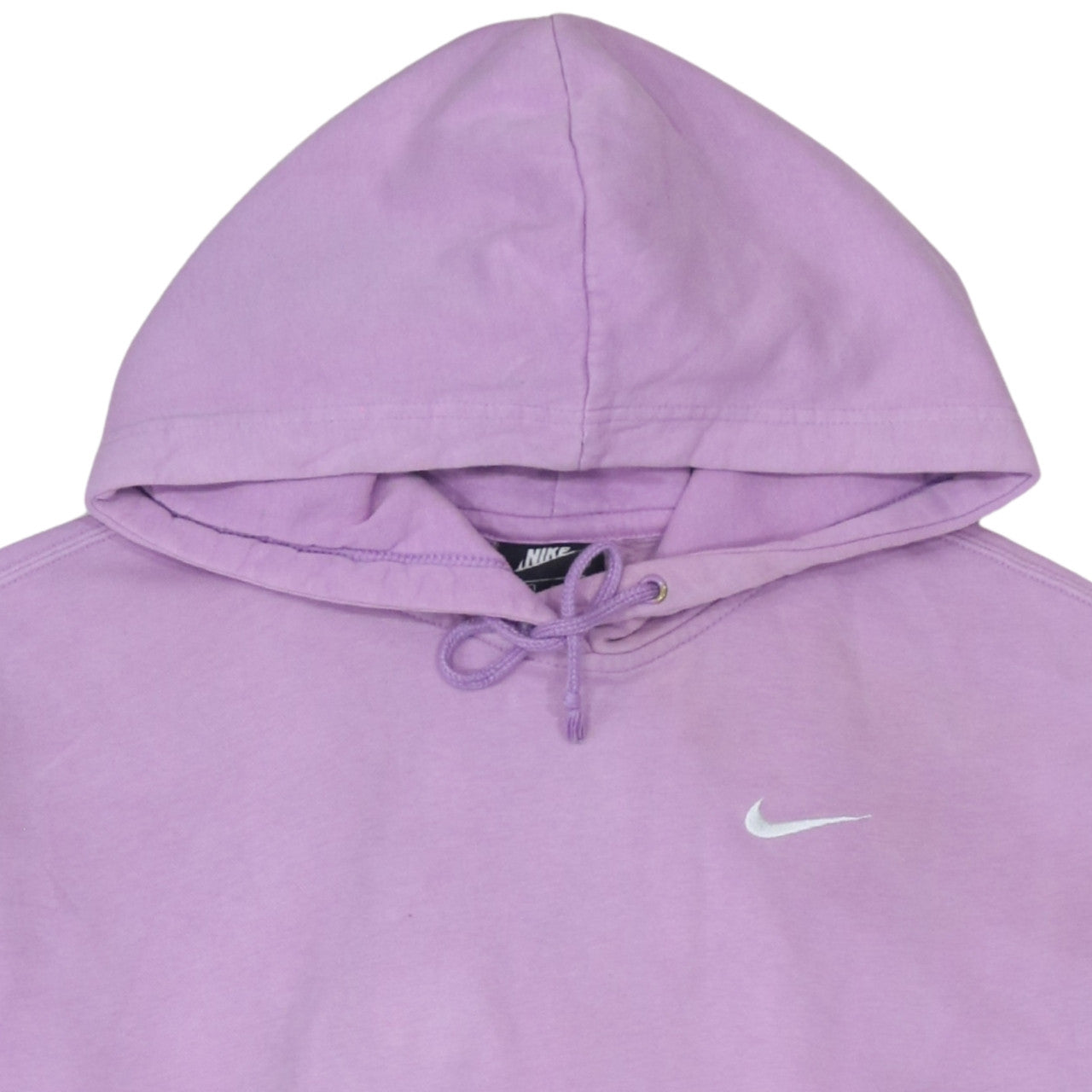 Nike Women’s Purple Pullover Hoodie Size L Cotton Blend Sweatshirt