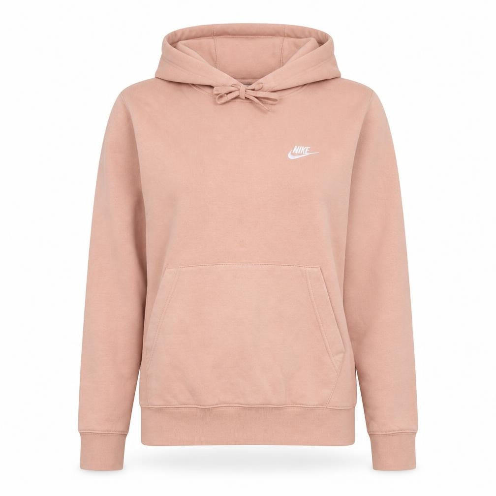 Nike Women's Pink Pullover Hoodie Small Cotton Blend Casual