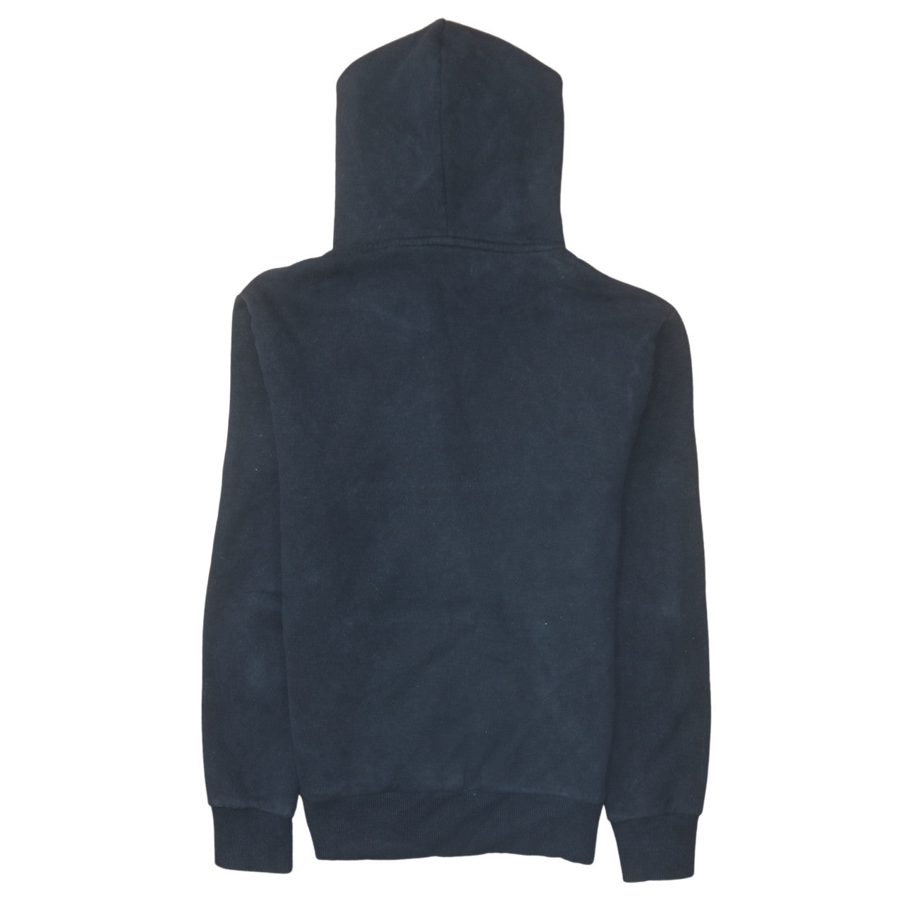Superdry Men's Black Pullover Hoodie Size S Graphic Logo Fleece