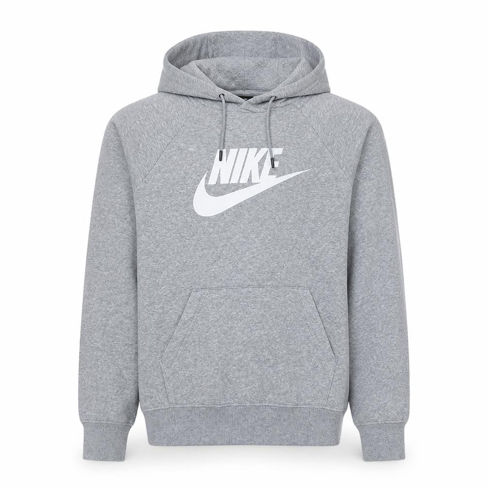 Nike Men's Grey XS Pullover Hoodie with Logo Graphic