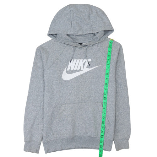 Nike Men's Grey XS Pullover Hoodie with Logo Graphic