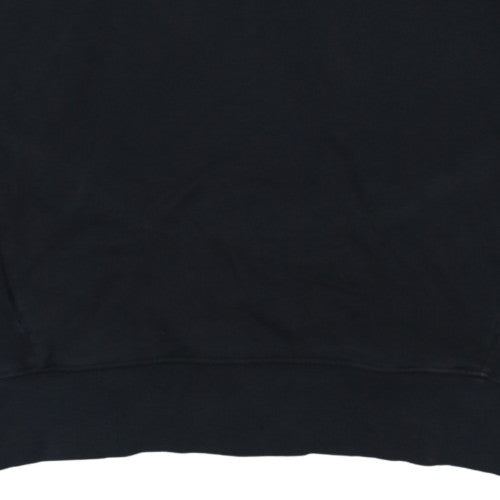 Gymshark Men's Black Pullover Hoodie Size L Regular Fit Gym Wear