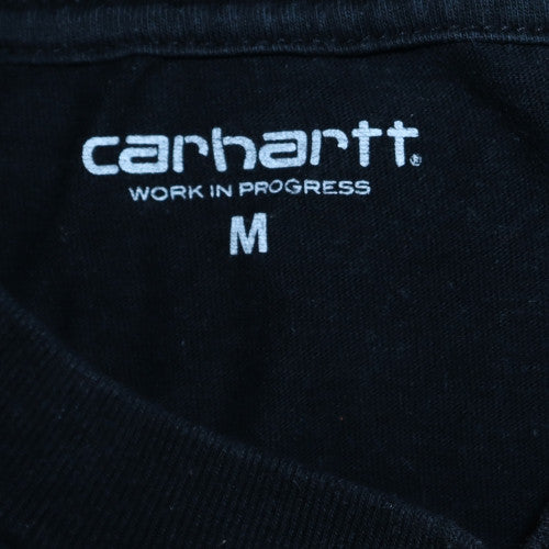 Carhartt Work In Progress Black Graphic Logo Men's T-Shirt Size M