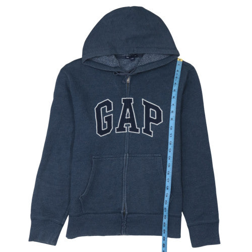 GAP Men's Blue Full Zip Hoodie Sweatshirt Size M Classic Fit