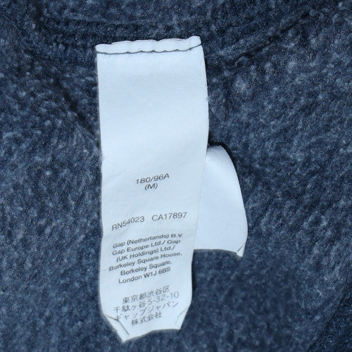 GAP Men's Blue Full Zip Hoodie Sweatshirt Size M Classic Fit