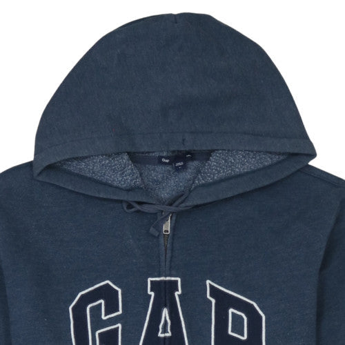 GAP Men's Blue Full Zip Hoodie Sweatshirt Size M Classic Fit