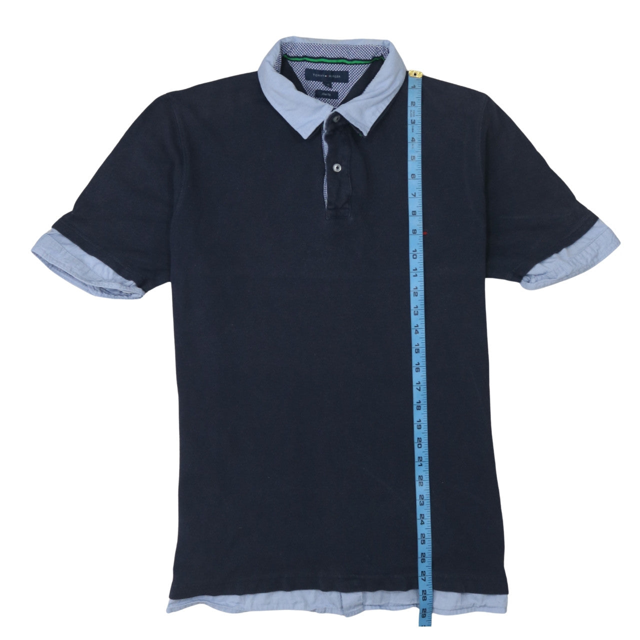 Tommy Hilfiger Men's Blue Slim Fit 2XL Polo Shirt