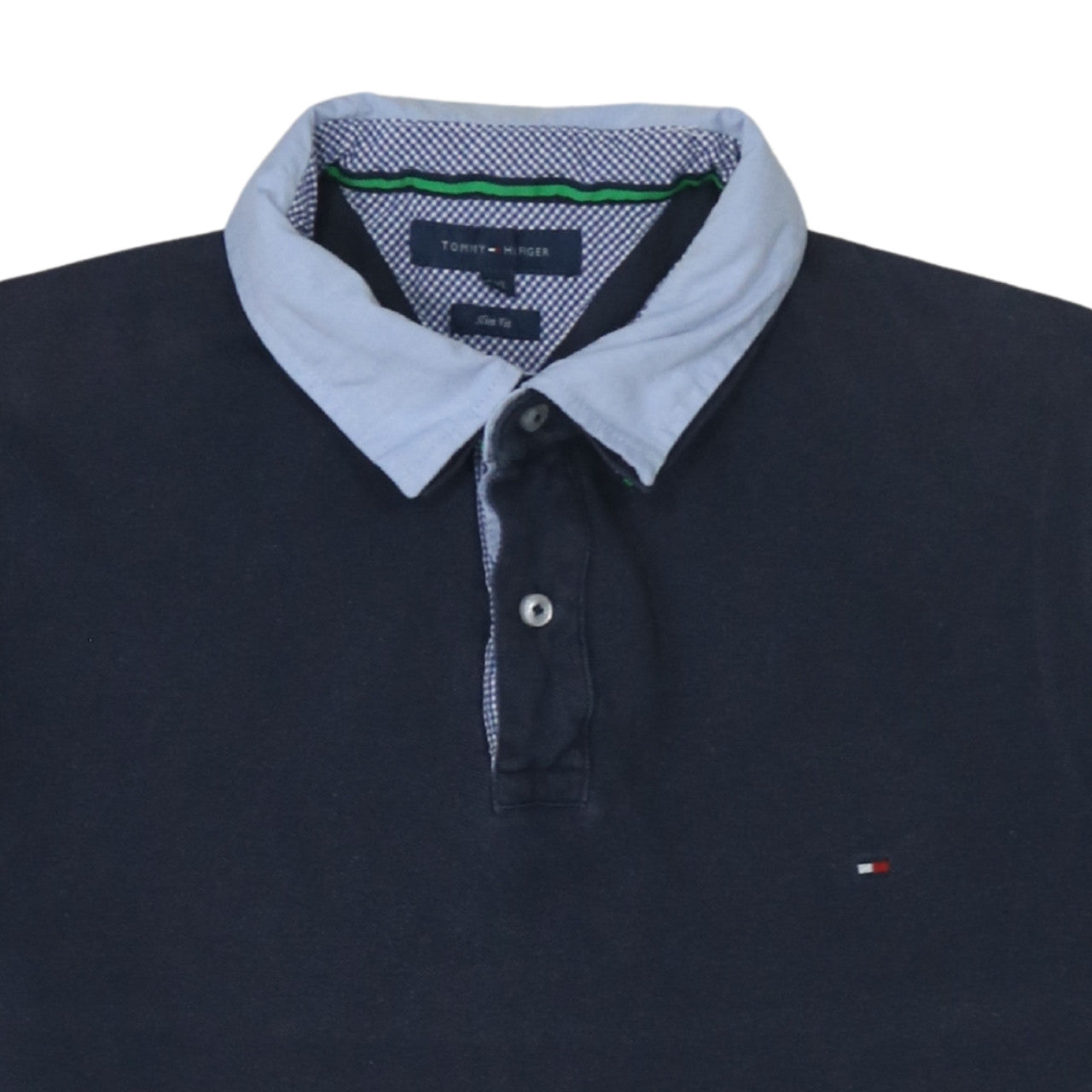 Tommy Hilfiger Men's Blue Slim Fit 2XL Polo Shirt