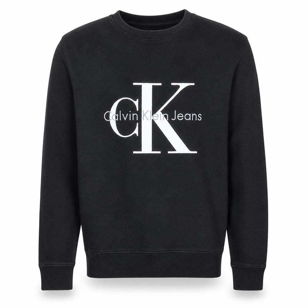 Calvin Klein Jeans Men's Black Small Pullover Sweatshirt