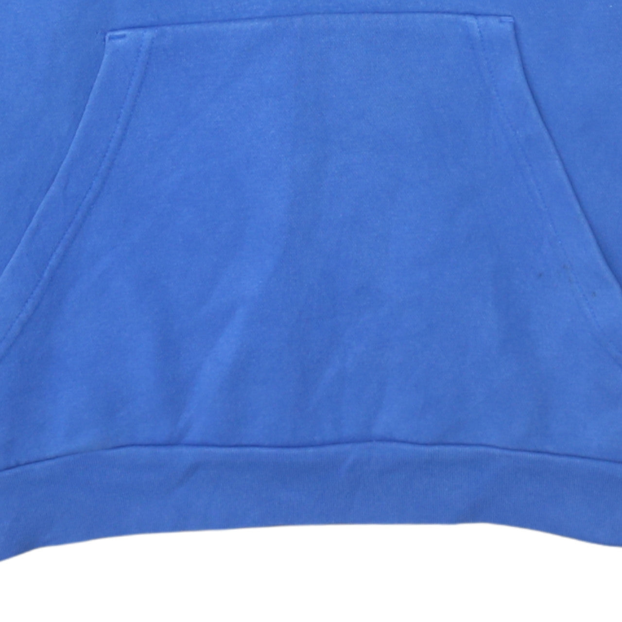 Adidas Men Blue Pullover Hoodie L Fleece Sportswear Sweatshirt
