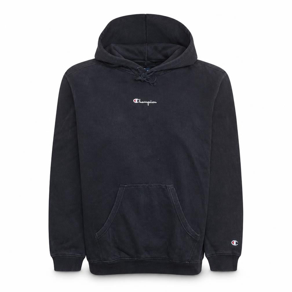 Champion Women's Black Pullover Hoodie Medium Cotton Blend