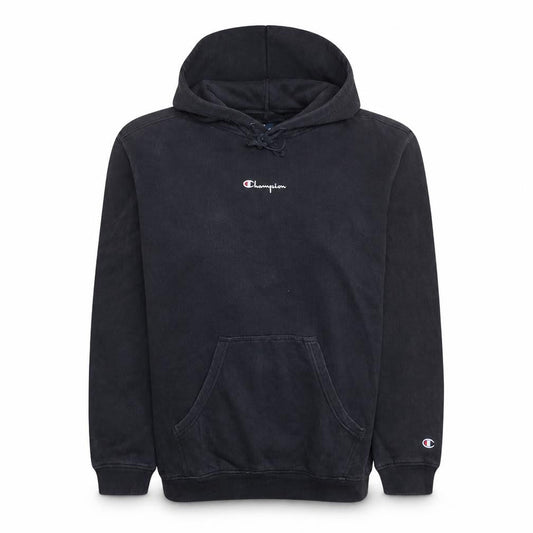 Champion Women's Black Pullover Hoodie Medium Cotton Blend