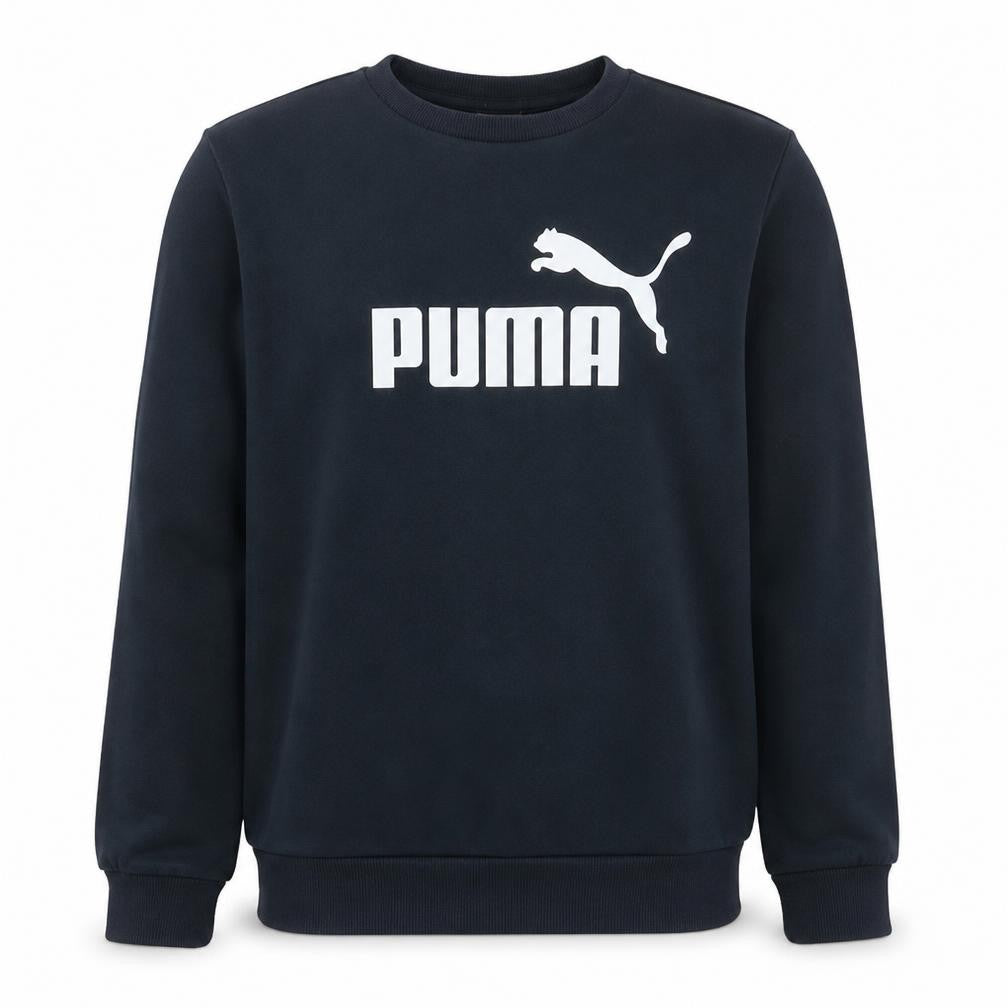Puma Men's Black Crew Neck Pullover Sweatshirt M