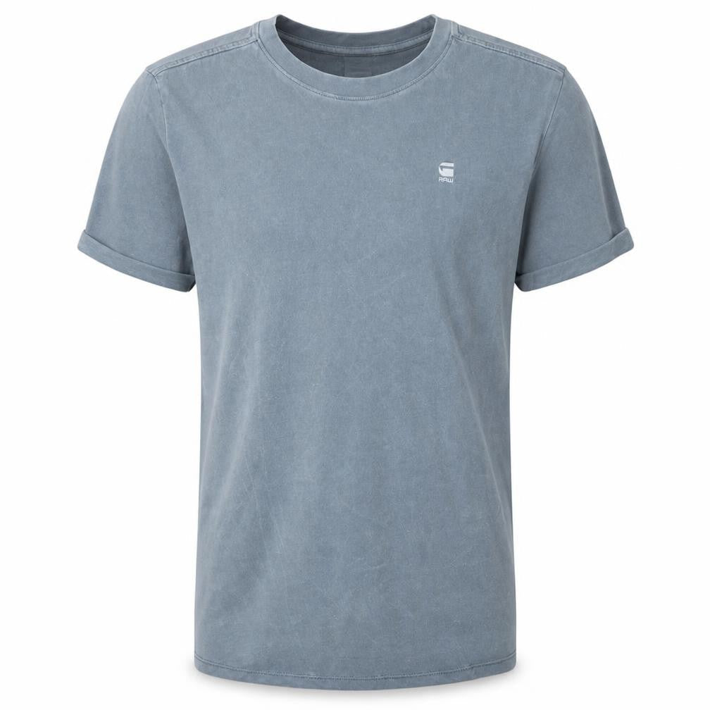 G-Star RAW Men's Grey Crew Neck Cotton T-Shirt Size S