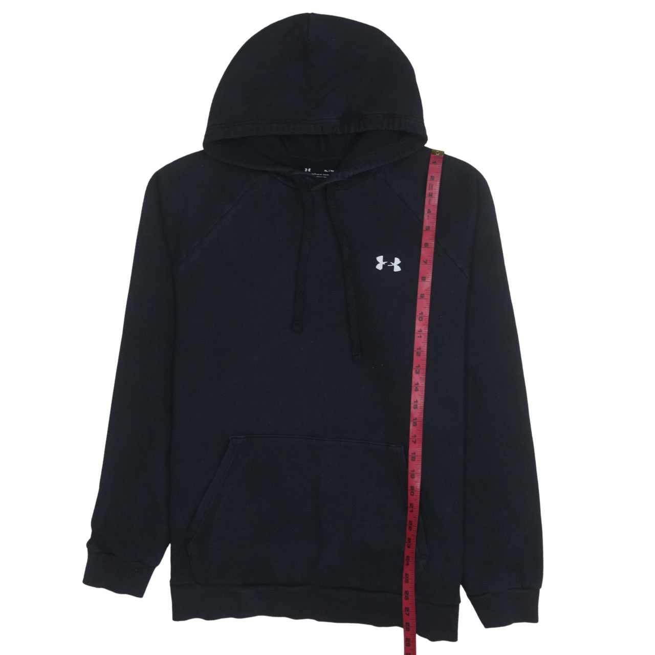 Under Armour Men's Black XL Pullover Hoodie ColdGear Fleece