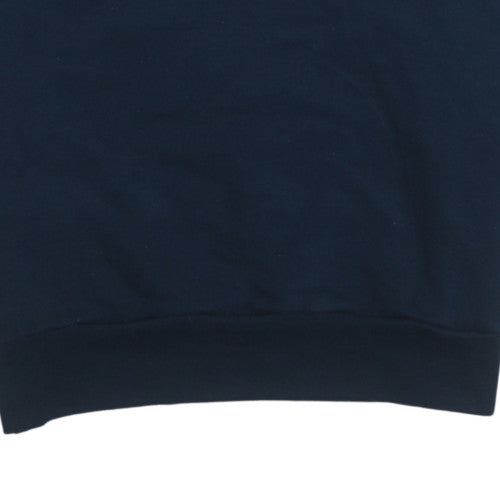 Levi's Men's Blue Crew Neck Pullover Graphic Sweatshirt M