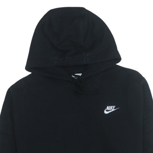 Nike Men's Black Pullover Hoodie Medium Fleece Sportswear
