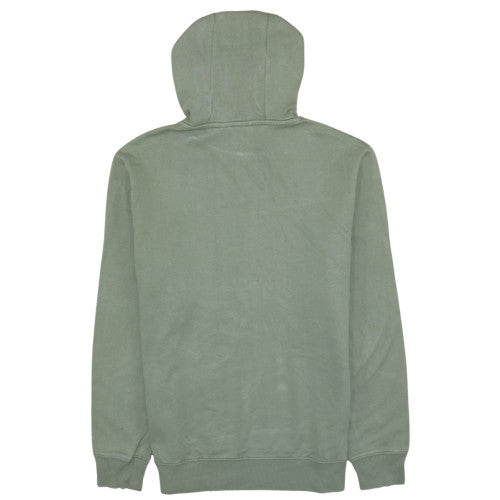 Napapijri Men’s Green Pullover Hoodie Fleece Lined M Excellent