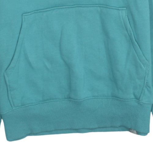 The North Face Womens Blue Pullover Hoodie Size S Cotton Sweatshirt