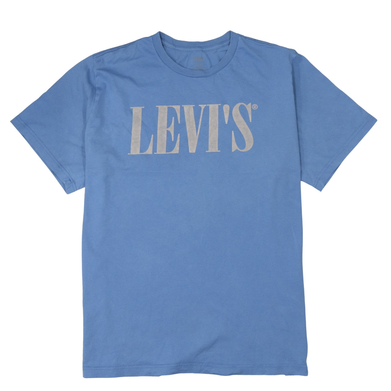 Levi's Men's Blue XL Relaxed Fit Logo Cotton T-Shirt