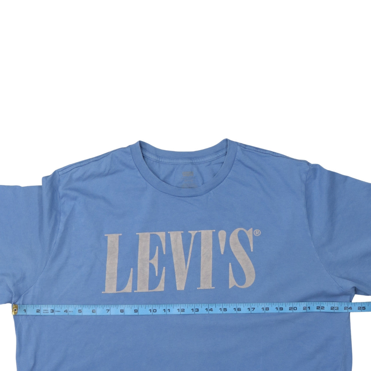 Levi's Men's Blue XL Relaxed Fit Logo Cotton T-Shirt