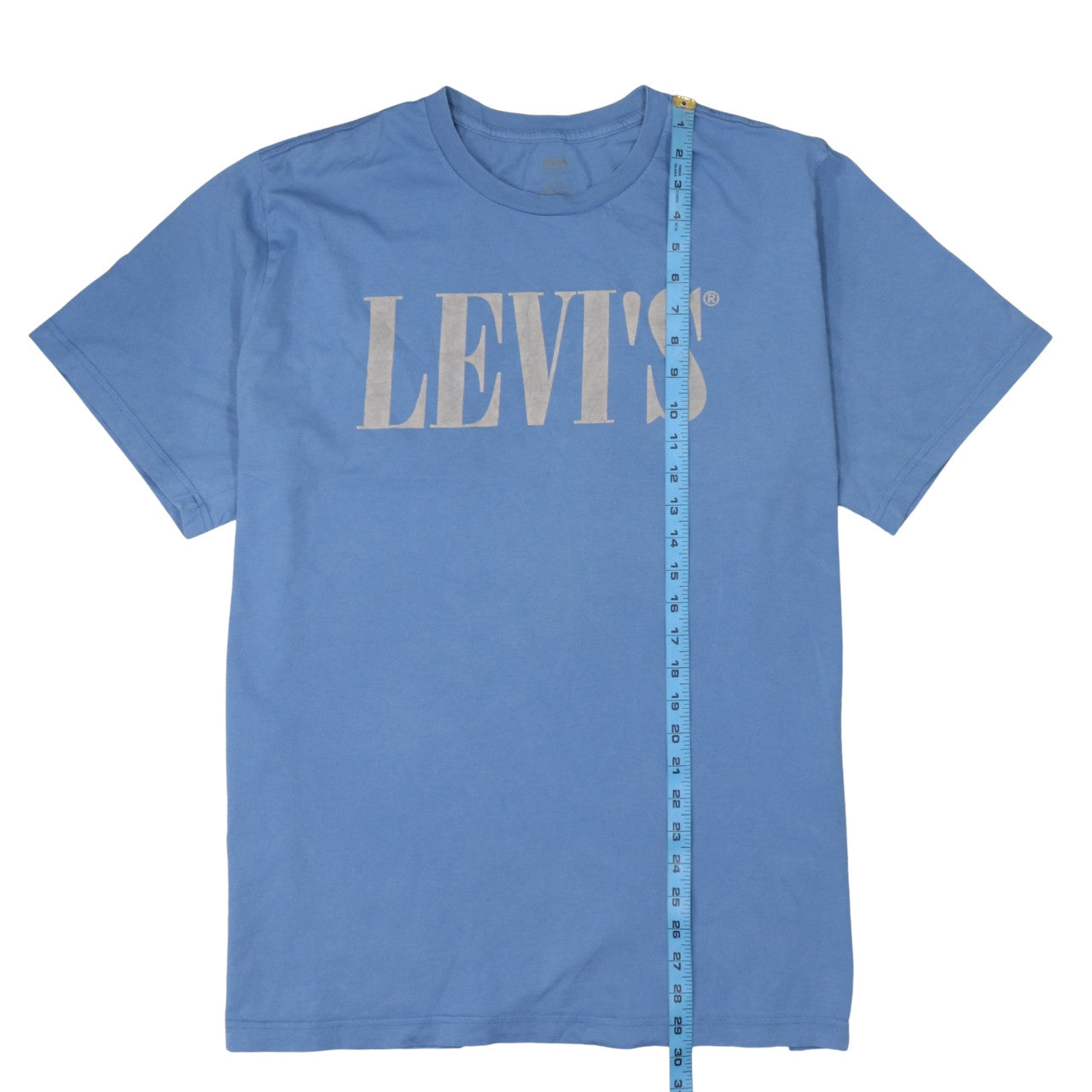 Levi's Men's Blue XL Relaxed Fit Logo Cotton T-Shirt