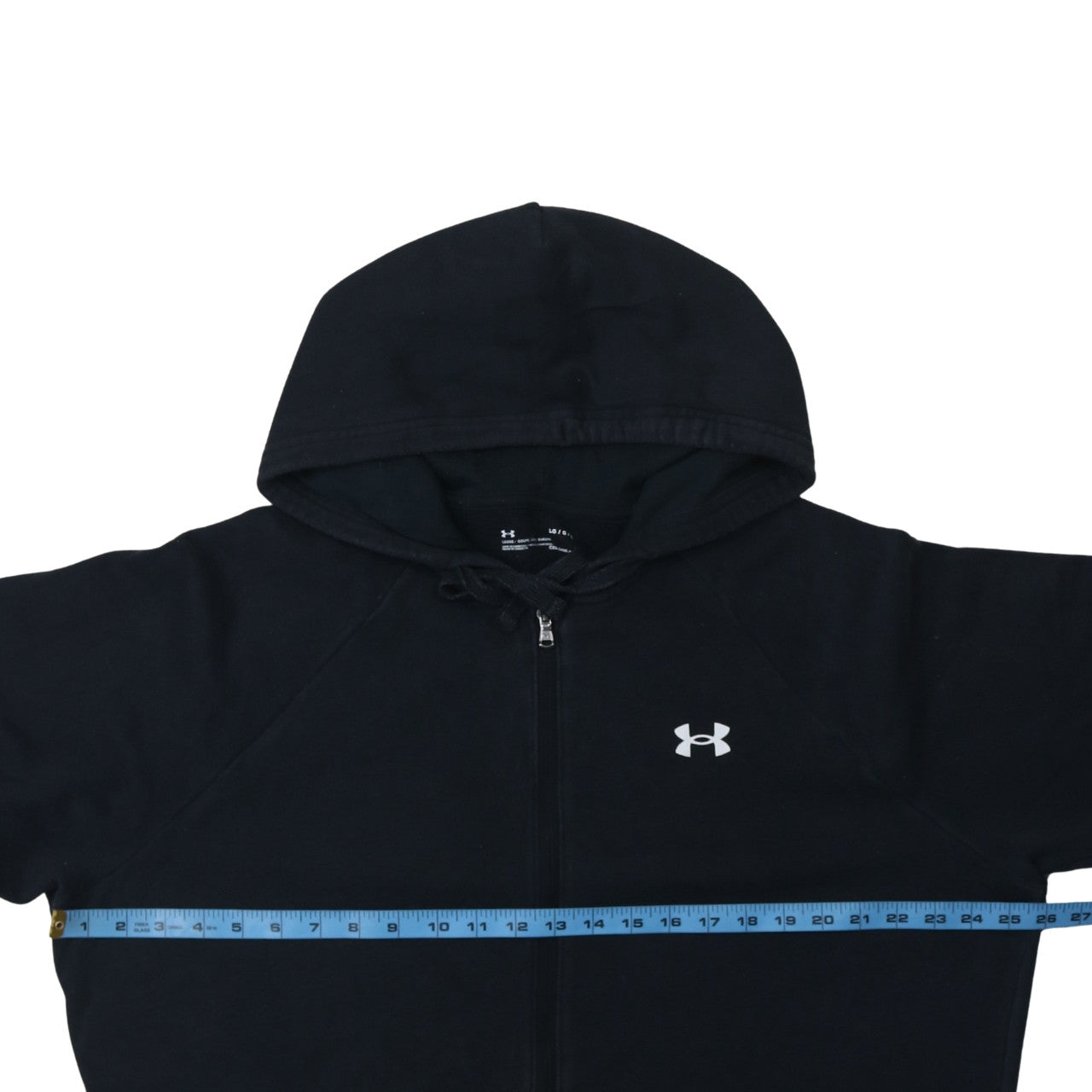 Under Armour Men's Black Full Zip Hoodie Size L ColdGear