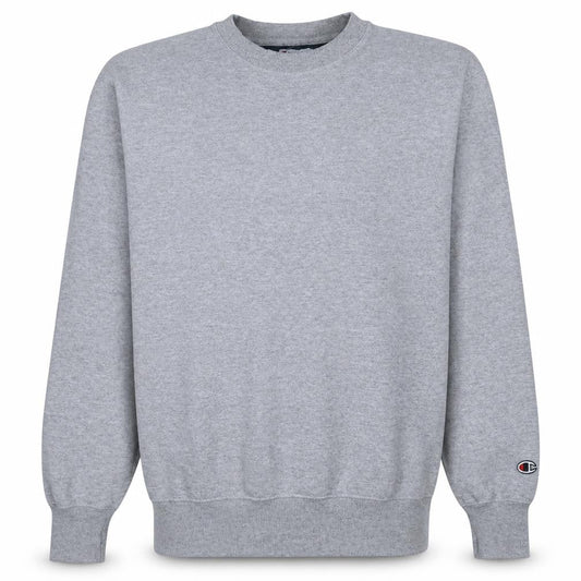 Champion Men's Grey Crew Neck Pullover Sweatshirt Size L
