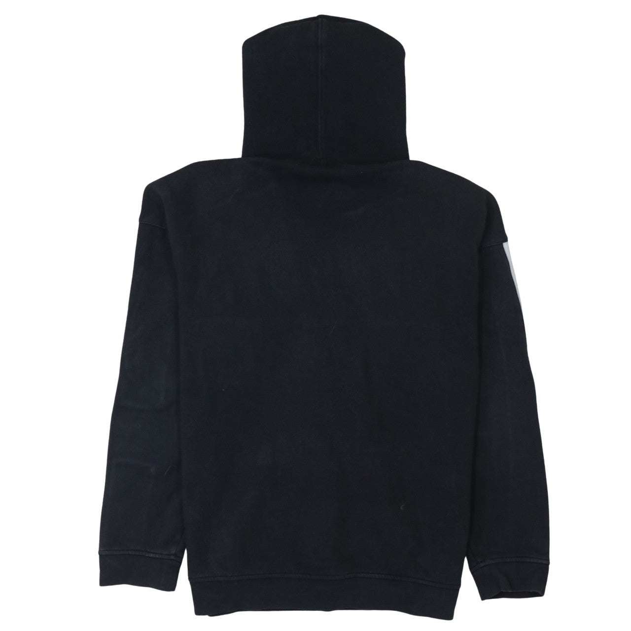 adidas Mens Black Pullover Hoodie Small Logo Fleece Sweatshirt