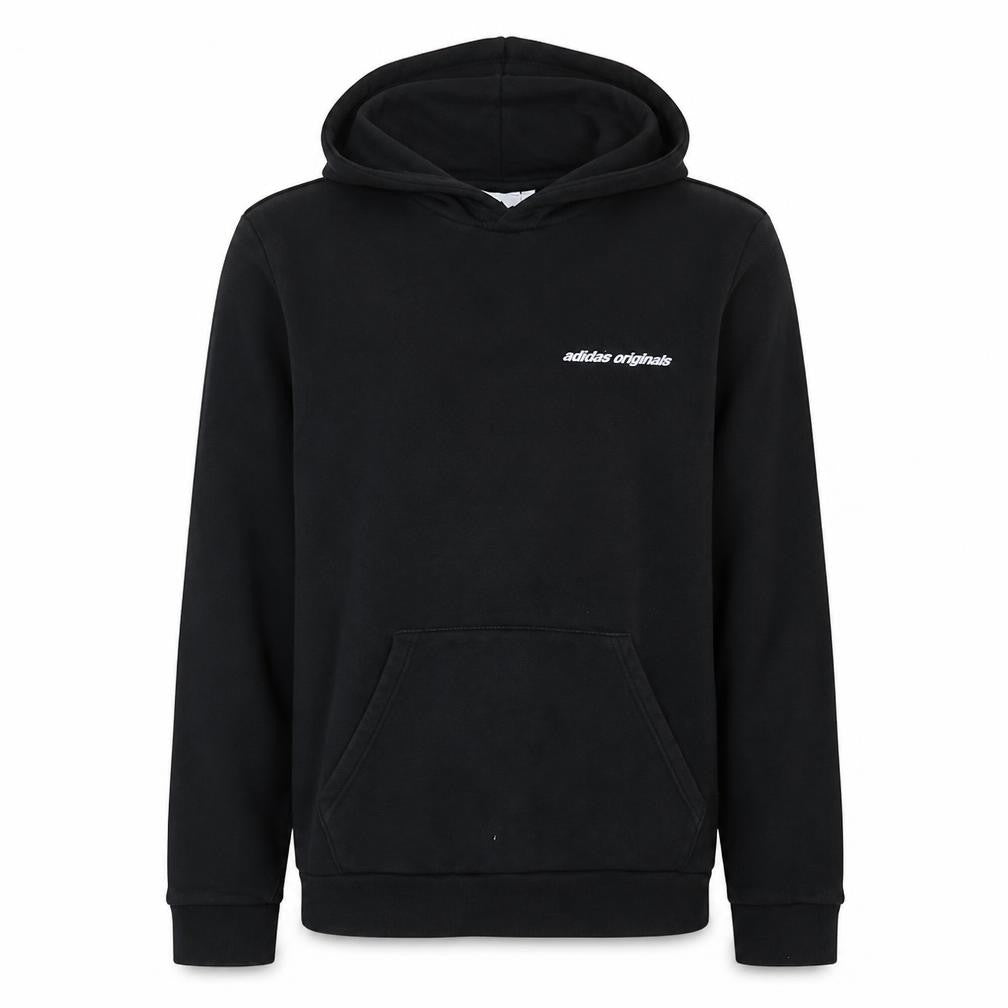 Adidas Originals Men's Black Pullover Hoodie Size S Graphic Logo