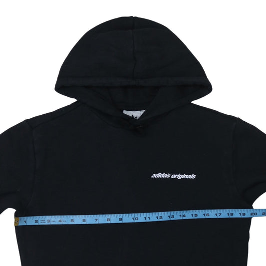 Adidas Originals Men's Black Pullover Hoodie Size S Graphic Logo