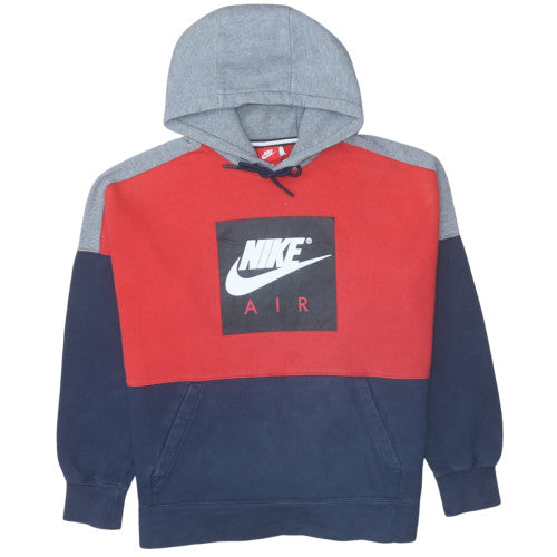 Nike Men's Multicoloured Pullover Hoodie L Logo Sportswear