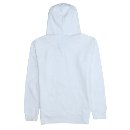 Hollister Women White Pullover Hoodie XS Cotton Casual